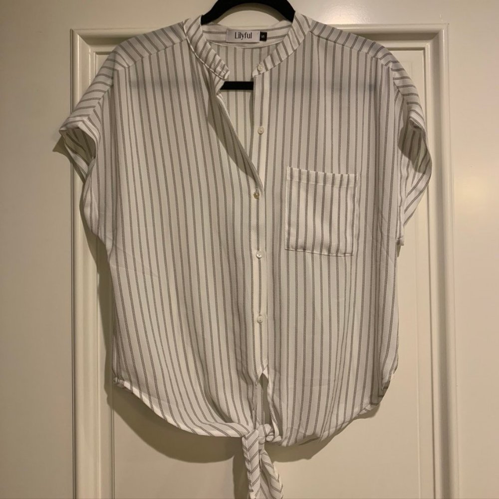 Lilyful Striped Blouse